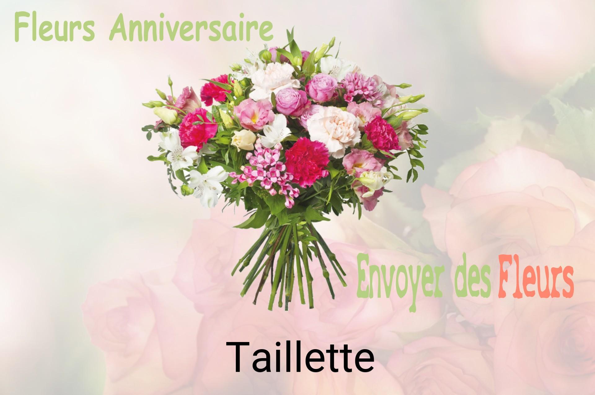 Bouquet de fleurs d’anniversaire livré à Taillette