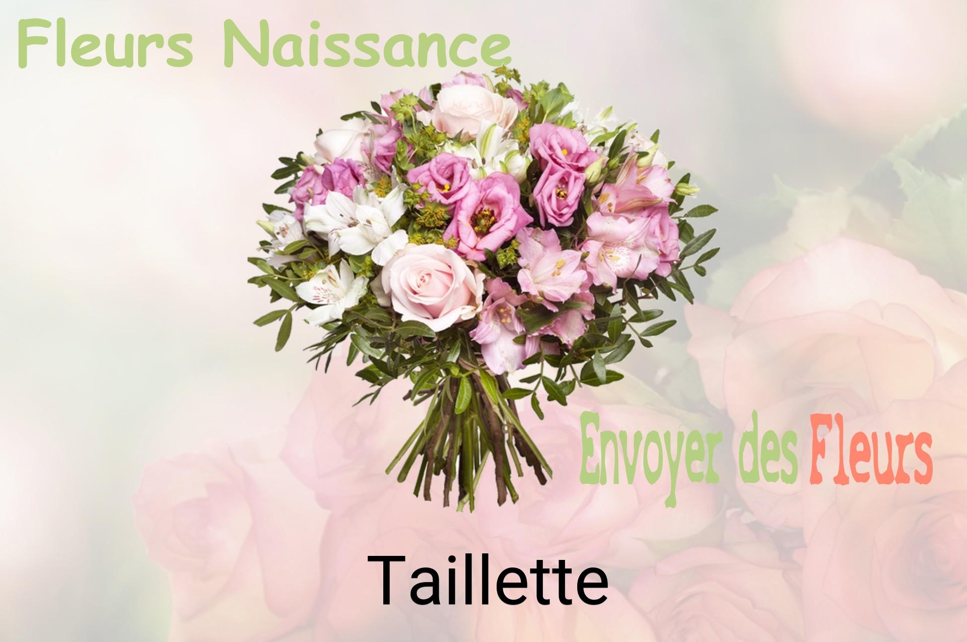 Bouquet de fleurs de naissance livré à Taillette